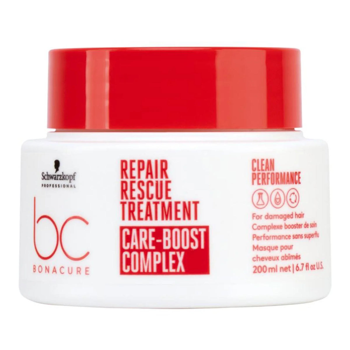 Schwarzkopf Bonacure Repair Rescue Tratamiento Care-Boost Tarro Tarro 200ml