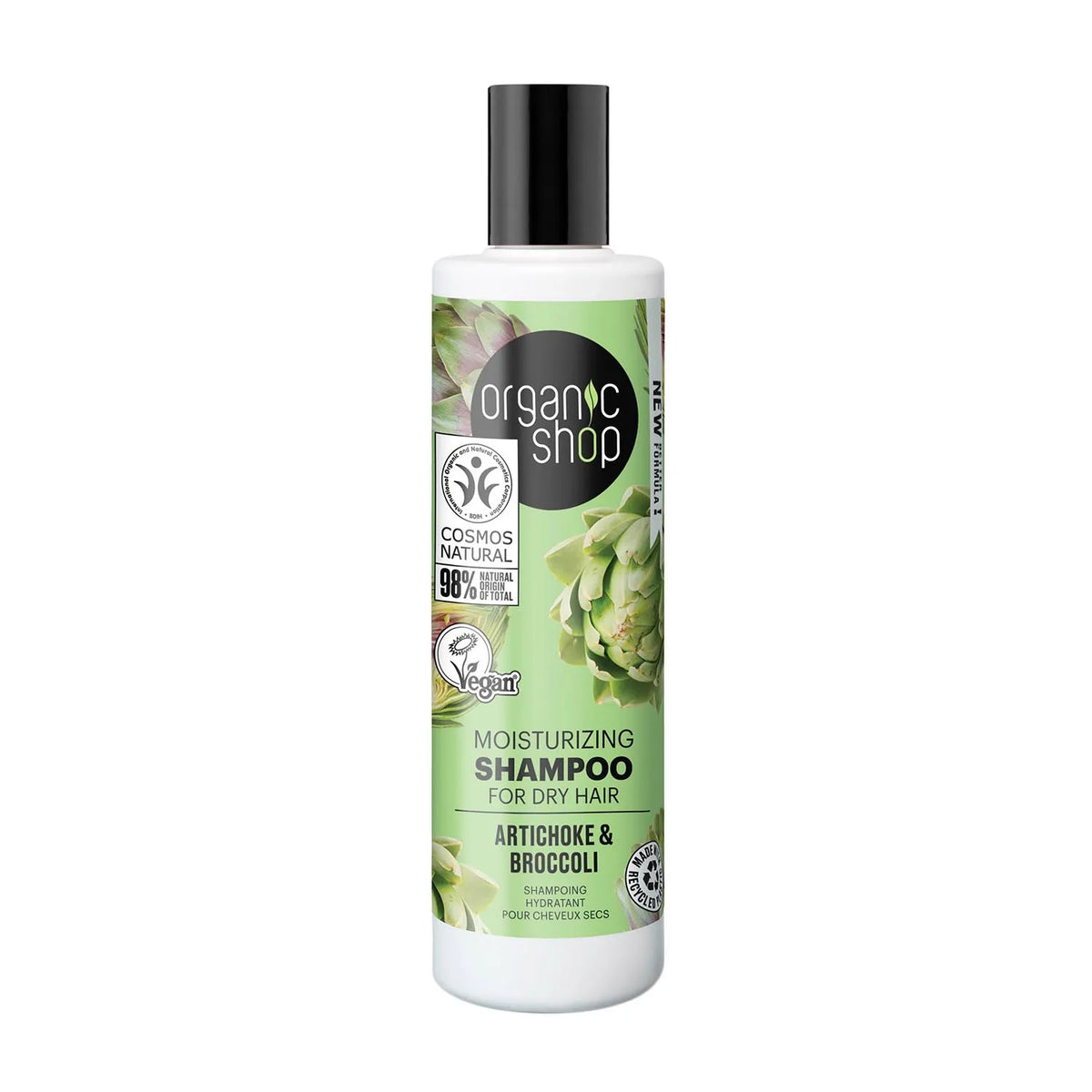 Organic Shop Artichoke Moisturizing Shampoo for Dry Hair 280ml