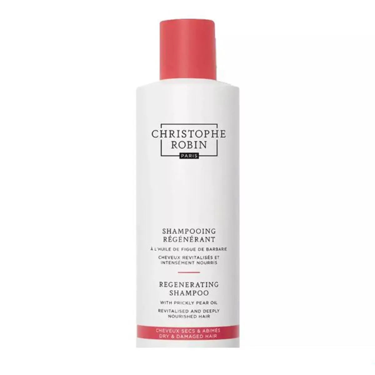 Christophe Robin Regenerating Shampoo with Prickly Pear Oil 250ml