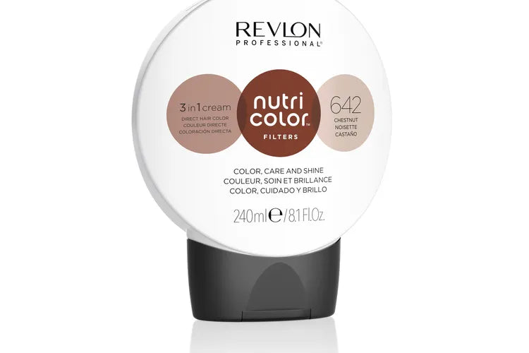 Revlon - Nutri Color Filters Toning 240ml - 642 Châtaigne