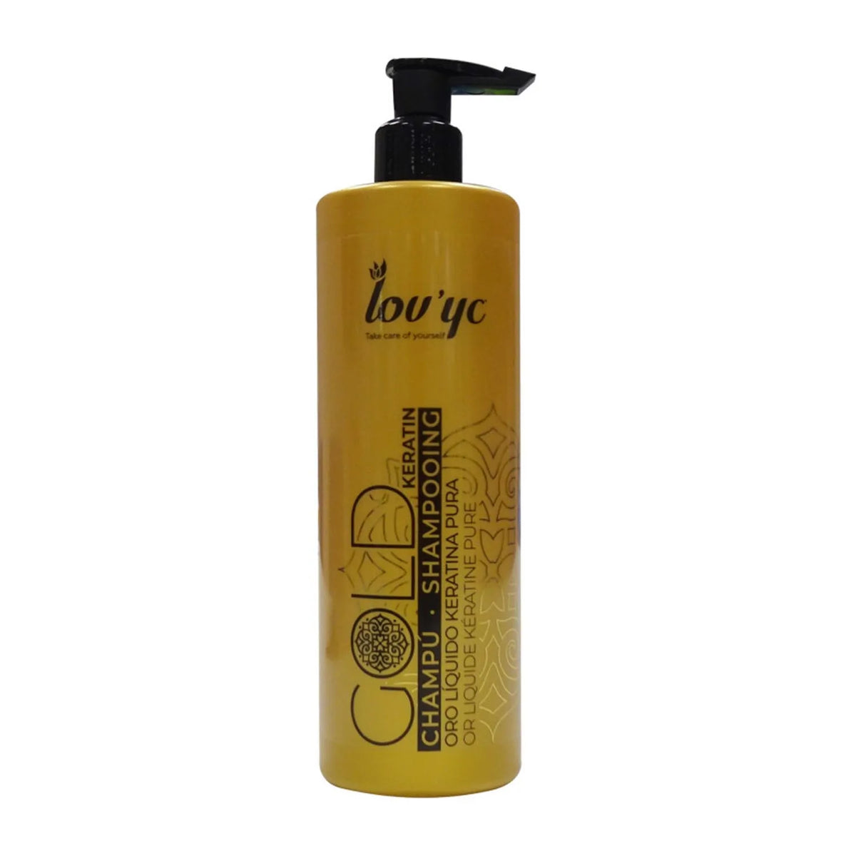 Elie Saab Lovyc Gold Keratin Shampoo for Dry Hair 500ml