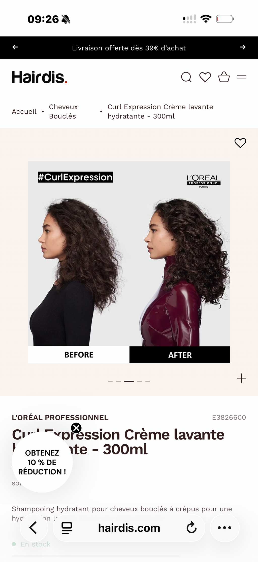 L'oreal Professionnel Curl Expression Professional Mask Rich 250ml