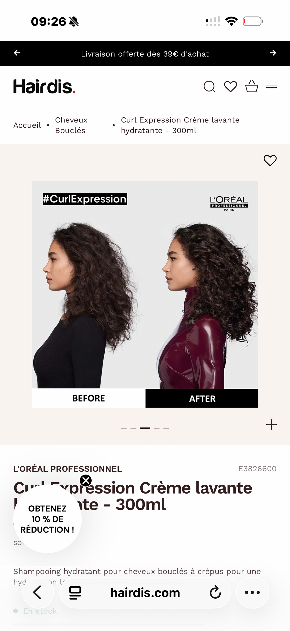 L'oreal Professionnel Curl Expression Professional Mask Rich 250ml