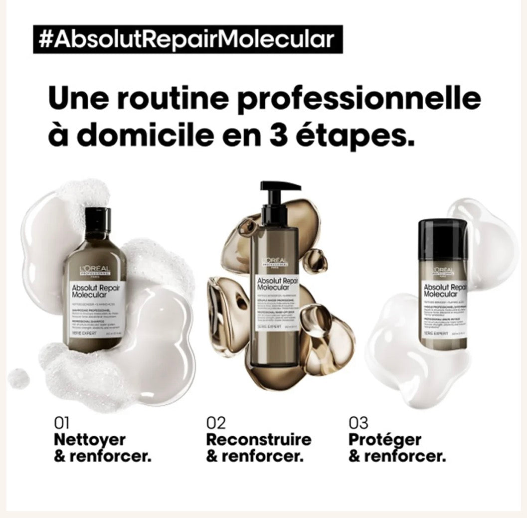 L'Oréal Professionnel Absolut Repair Molecular Sulfate-Free Shampoo Refill 500ml