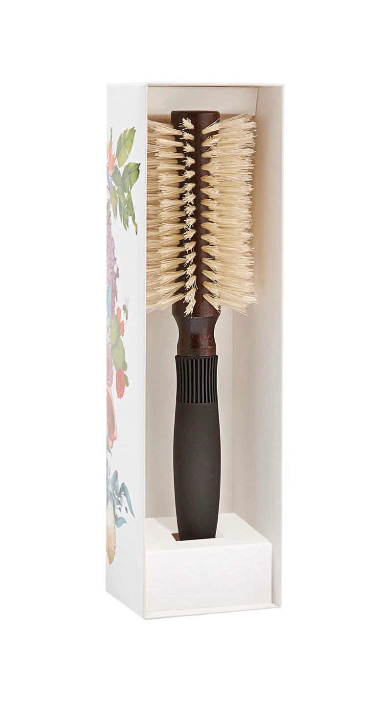 Christophe Robin Brosse Pré-Incurvée Brushing 12 Rangs 100 Poils De Sanglier Naturels et Bois