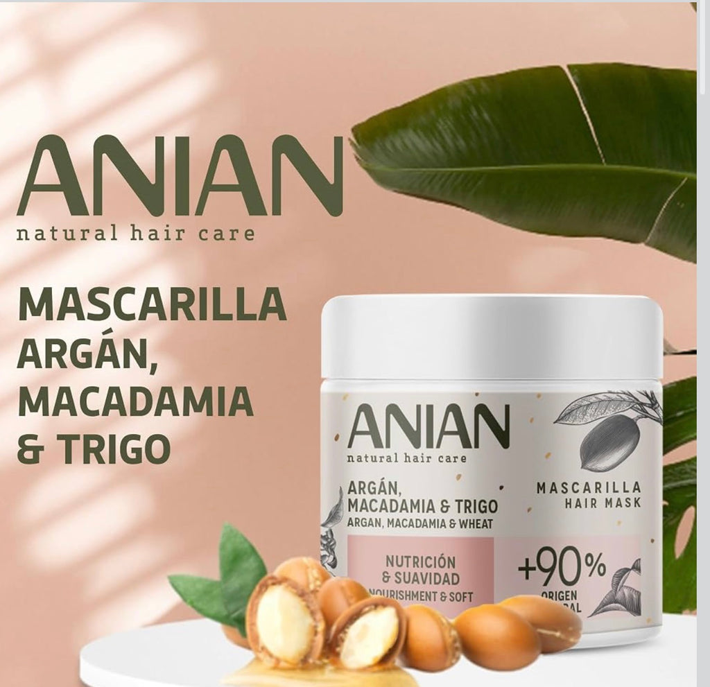 Anian Argan Nourish and Smooth Mask 350ml
