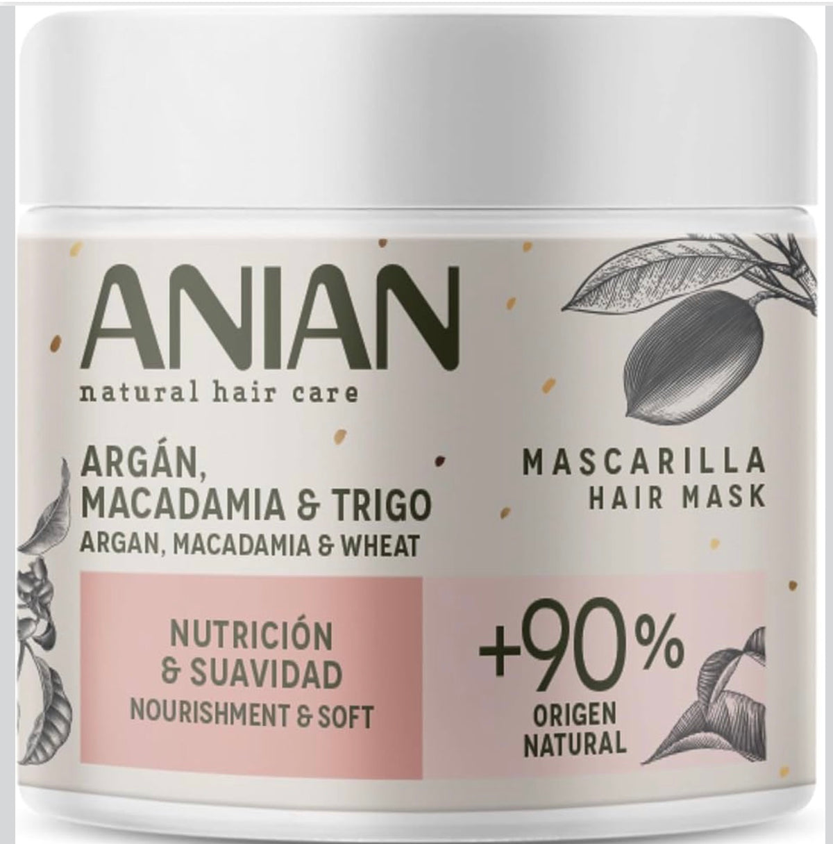 Anian Argan Nourish and Smooth Mask 350ml