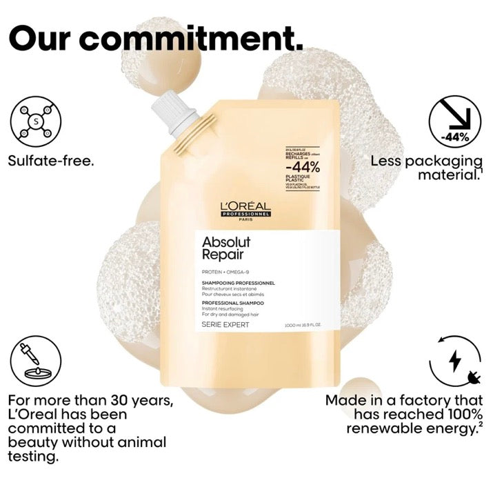 L'Oréal Professionnel Absolut Repair Shampoo Refill 500ml