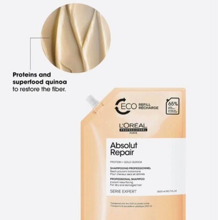 L'Oréal Professionnel Absolut Repair Shampoo Refill 500ml