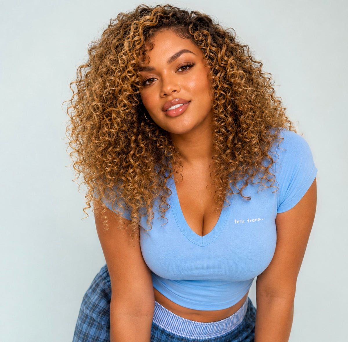 Curly hair care