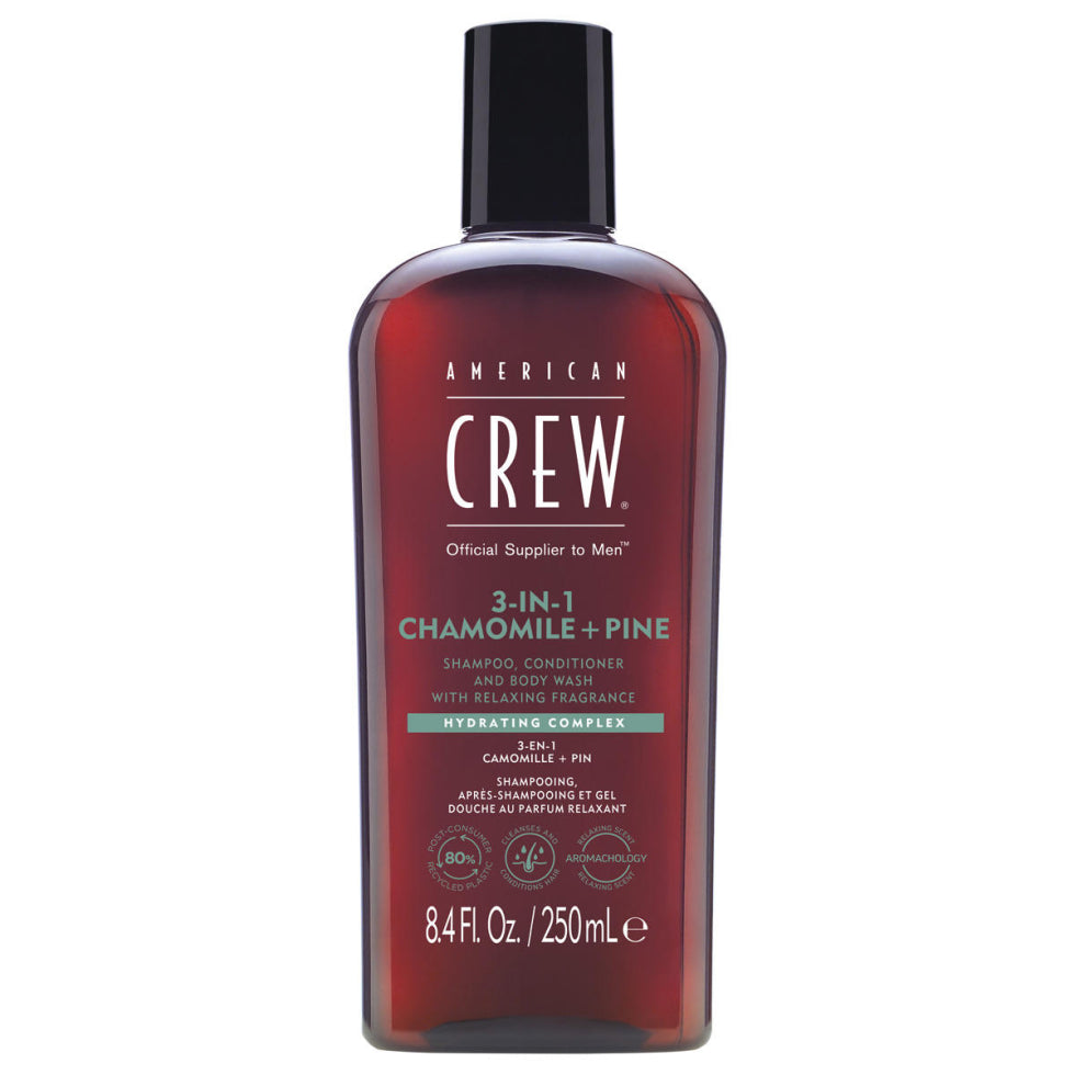 American Crew 3-In-1 Chamomile + Pine 250ml