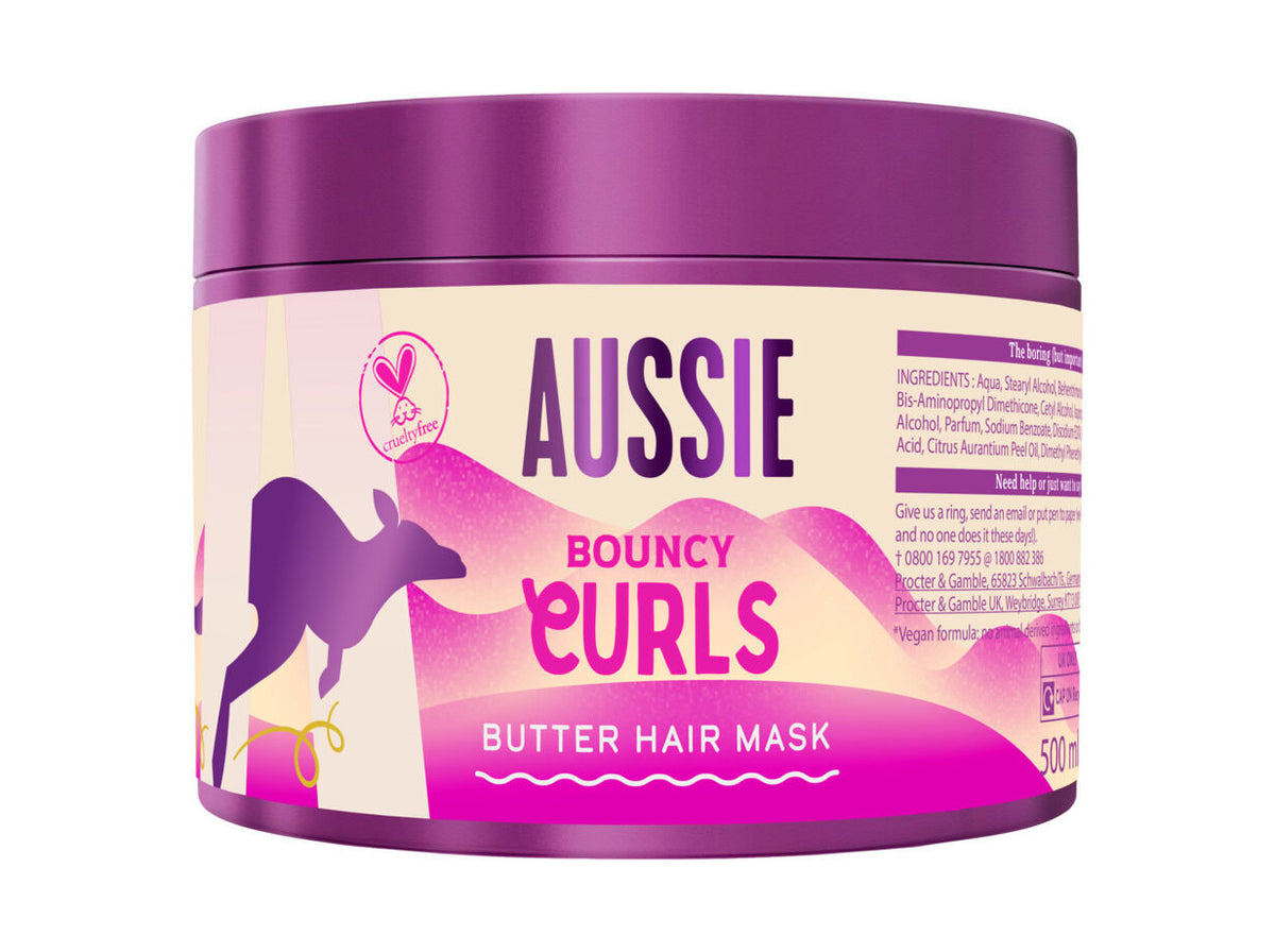 Aussie Bouncy Curls Butter Hair Mask 500ml