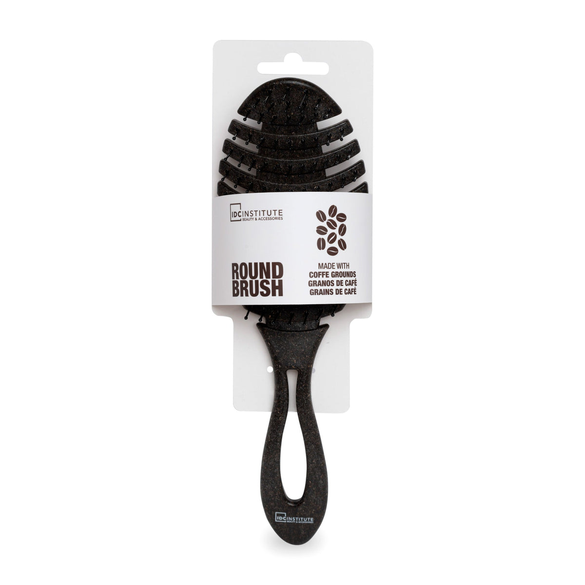 IDC Institute Round Brush Made With Coffee