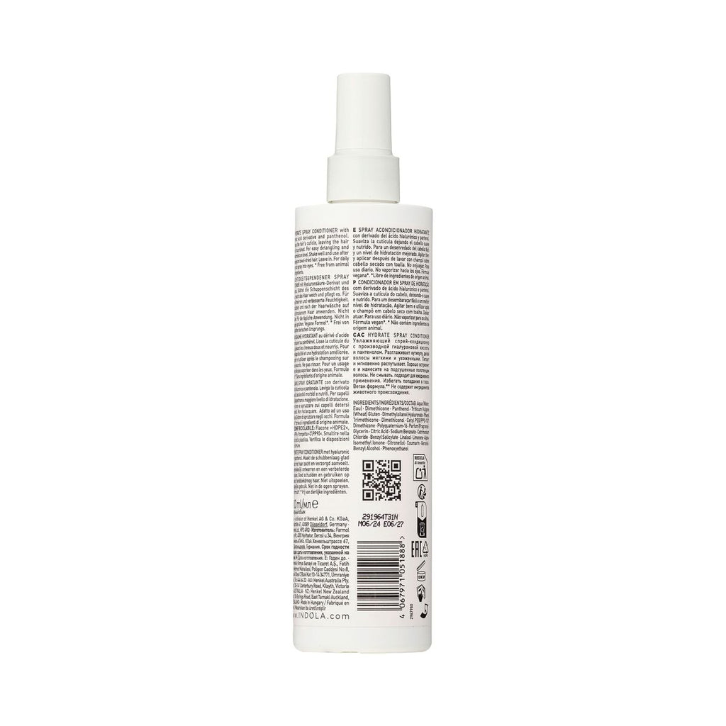Indola Hydrate Spray Conditioner 300 ml — vue arrière