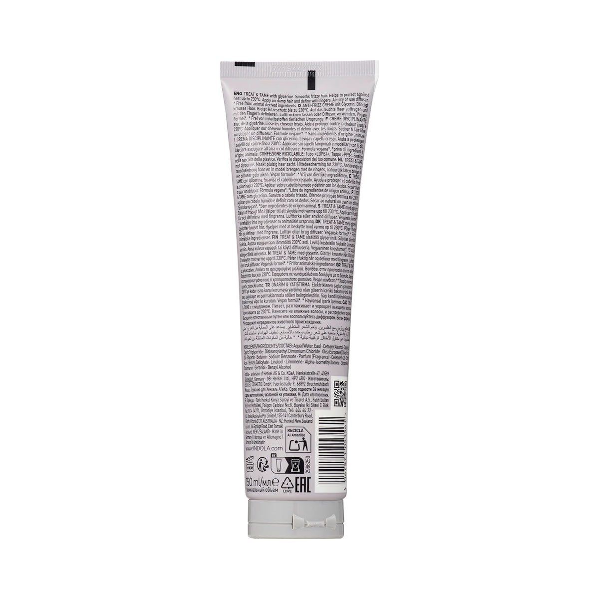 Indola Crema de rizos Treat & Tame 150ml — vue complémentaire 1