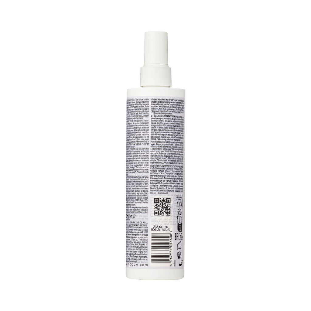 Indola Tratamiento Reparador De La Queratina Keratin Filler 300ml — vue complémentaire 1