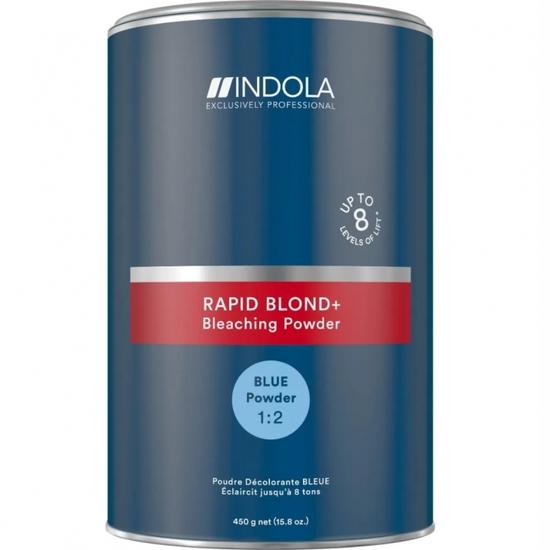Indola Rapid Blond+ Blue Bleaching Powder 450g