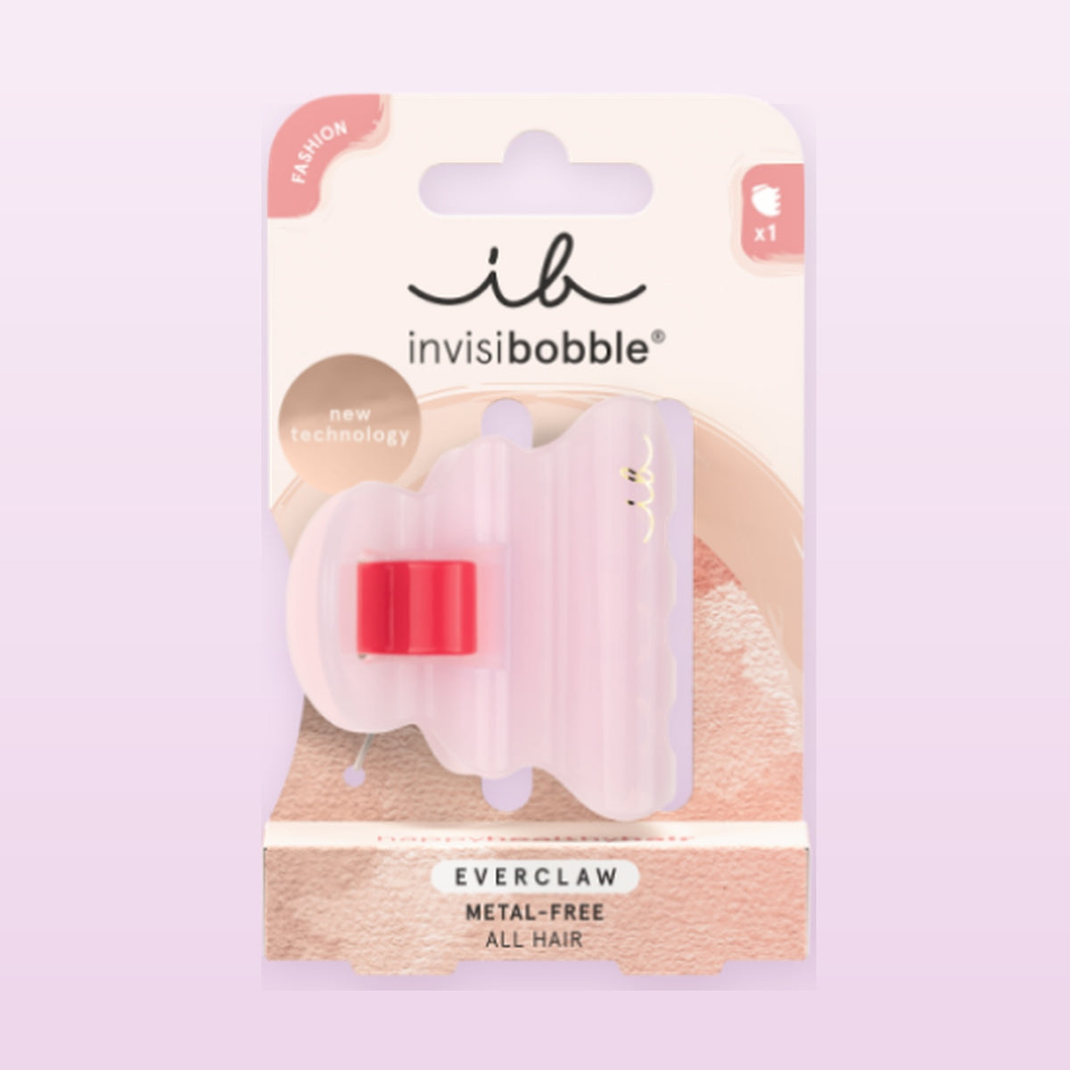 Invisibobble Everclaw M Rosy Plateau hair clip
