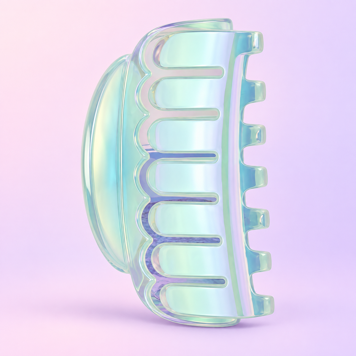 invisibobble Clipstar L Flexibobble iridescent hair clip