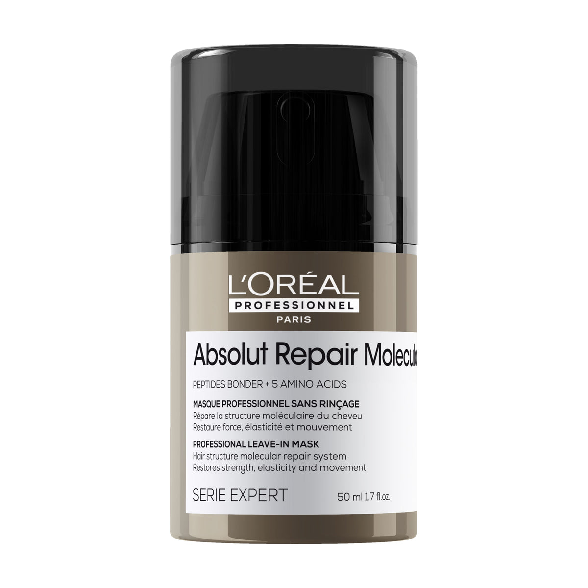 L'oreal Professionnel Absolut Repair Molecular Mascarilla Profesional Reparadora Sin Aclarado Para Cabello Dañado 50ml — photo produit