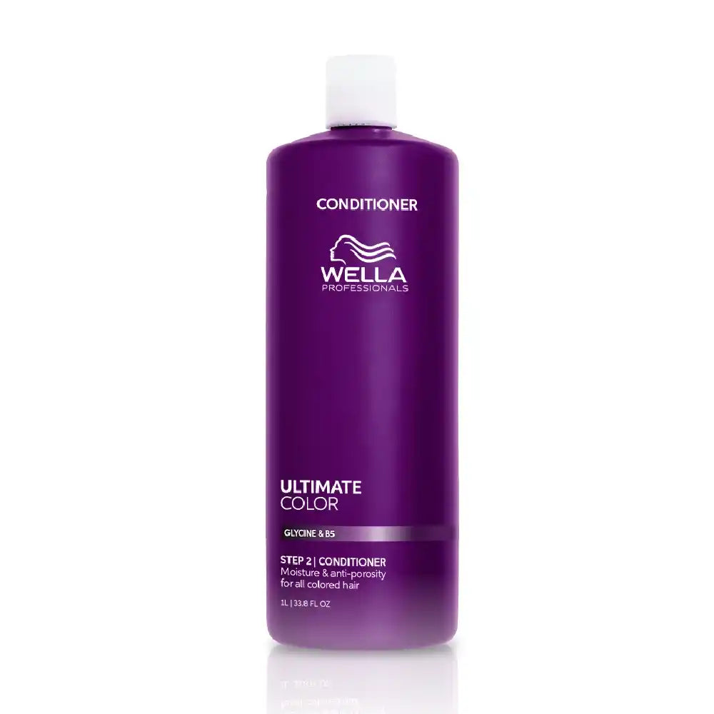 Wella Ultimate Color Acondicionador Hidratante Anti-Porosidad Color Vibrante Para Cabello Teñido 1000ml — photo produit