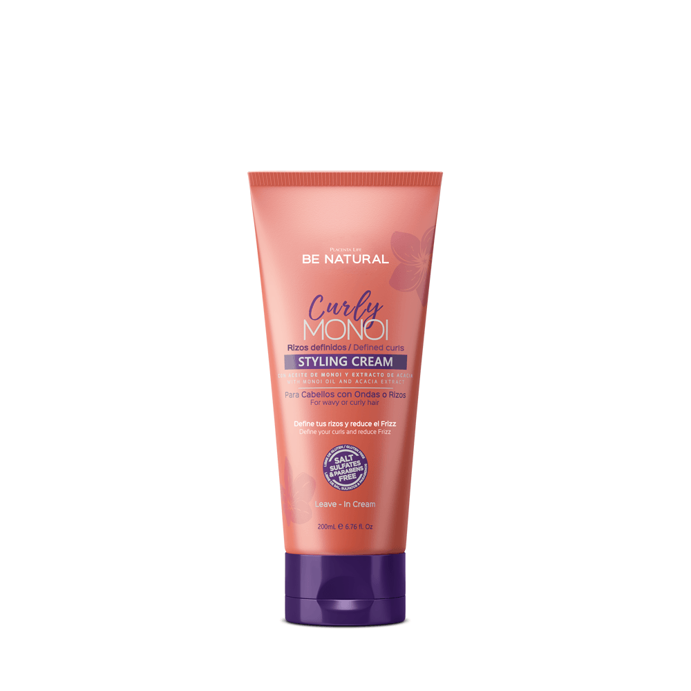 Be Natural Crema Rizos Definidos Curly Monoi 200ml — photo produit