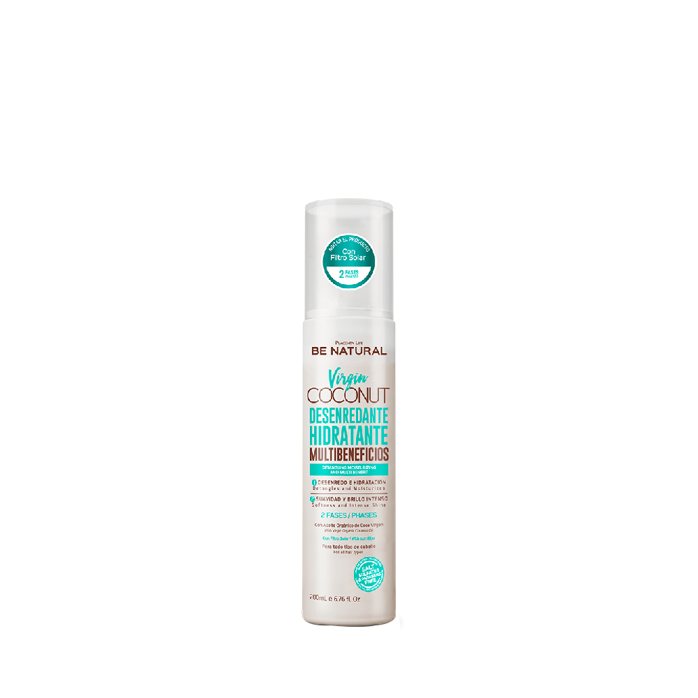 Be Natural Virgin Coconut Antifrizz 200 — photo produit