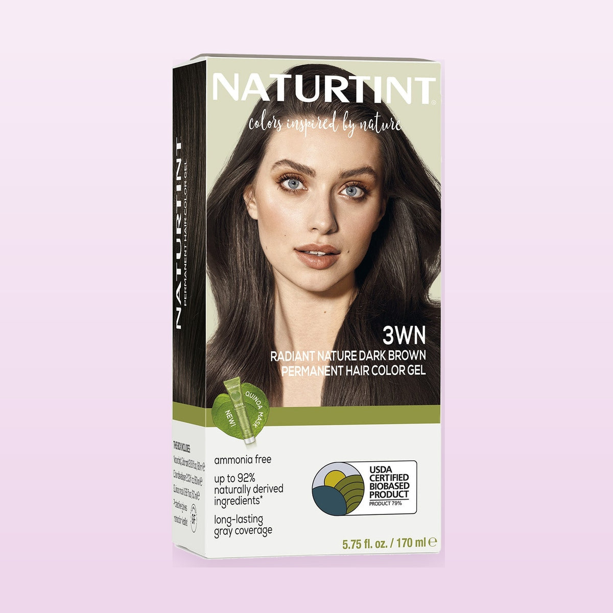 Naturtint 3WN Radiant Nature Dark Brown Permanent Hair Colour 170ml