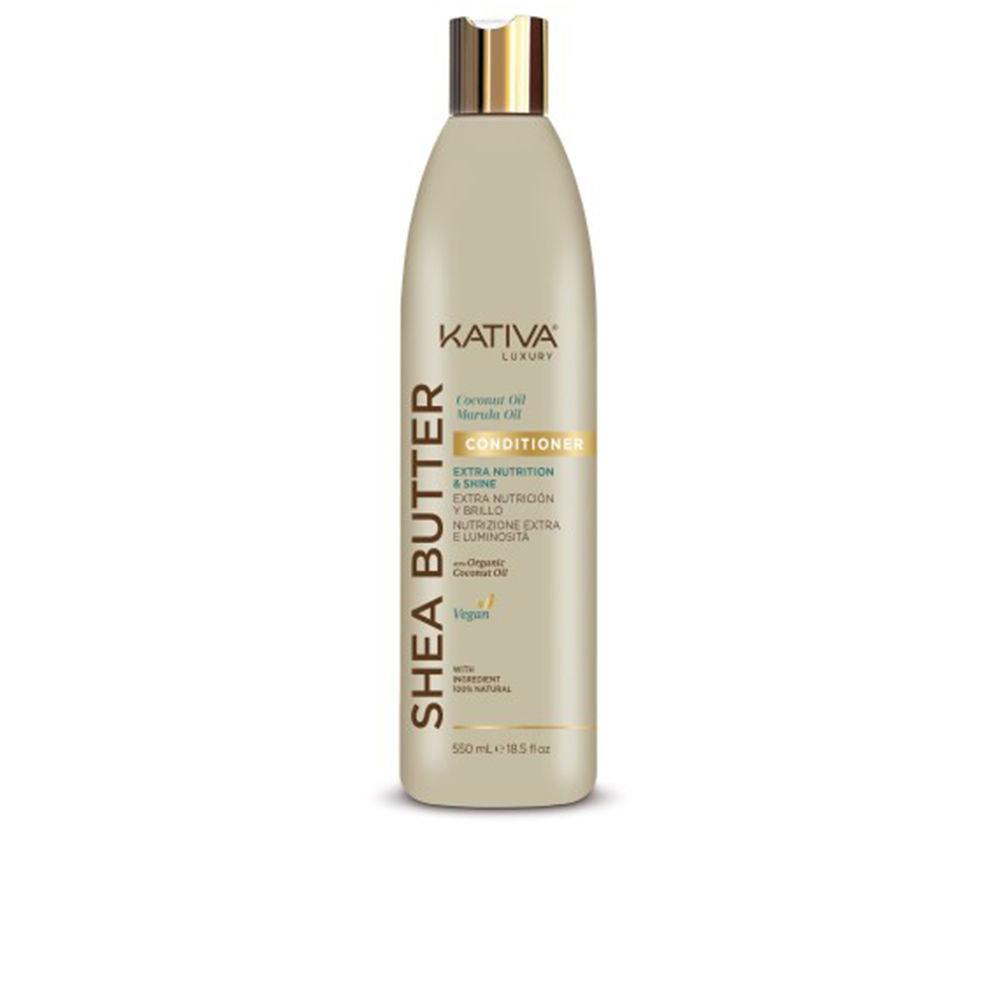 SHEA BUTTER coconut & marula oil conditioner 550 ml — vue avant