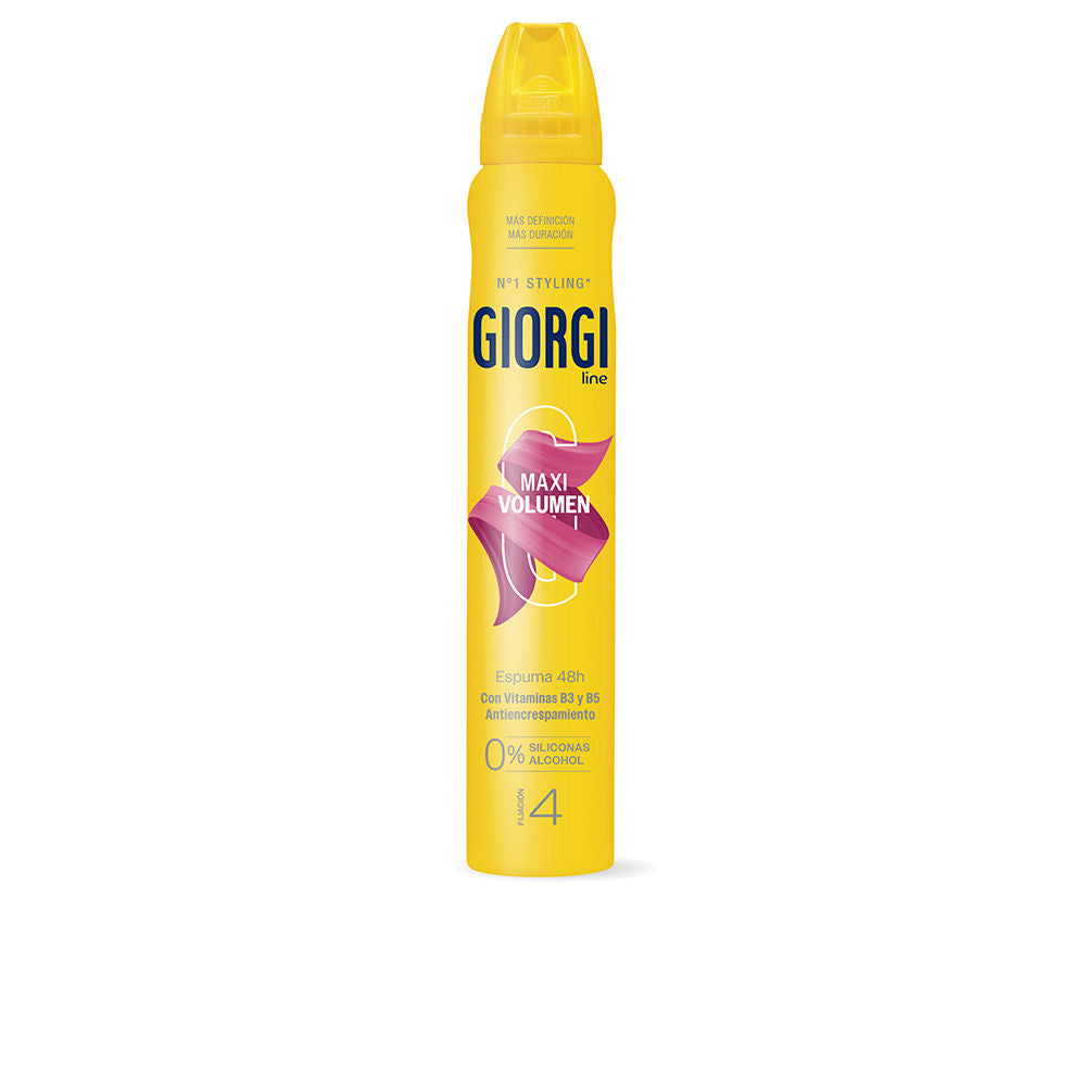 GIORGI MAXI-VOLUMEN espuma fijadora nº4 250 ml — vue avant