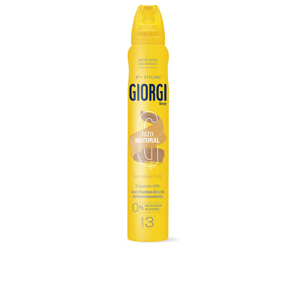 GIORGI RIZO NATURAL espuma fijadora método curly nº3 250 ml — vue avant