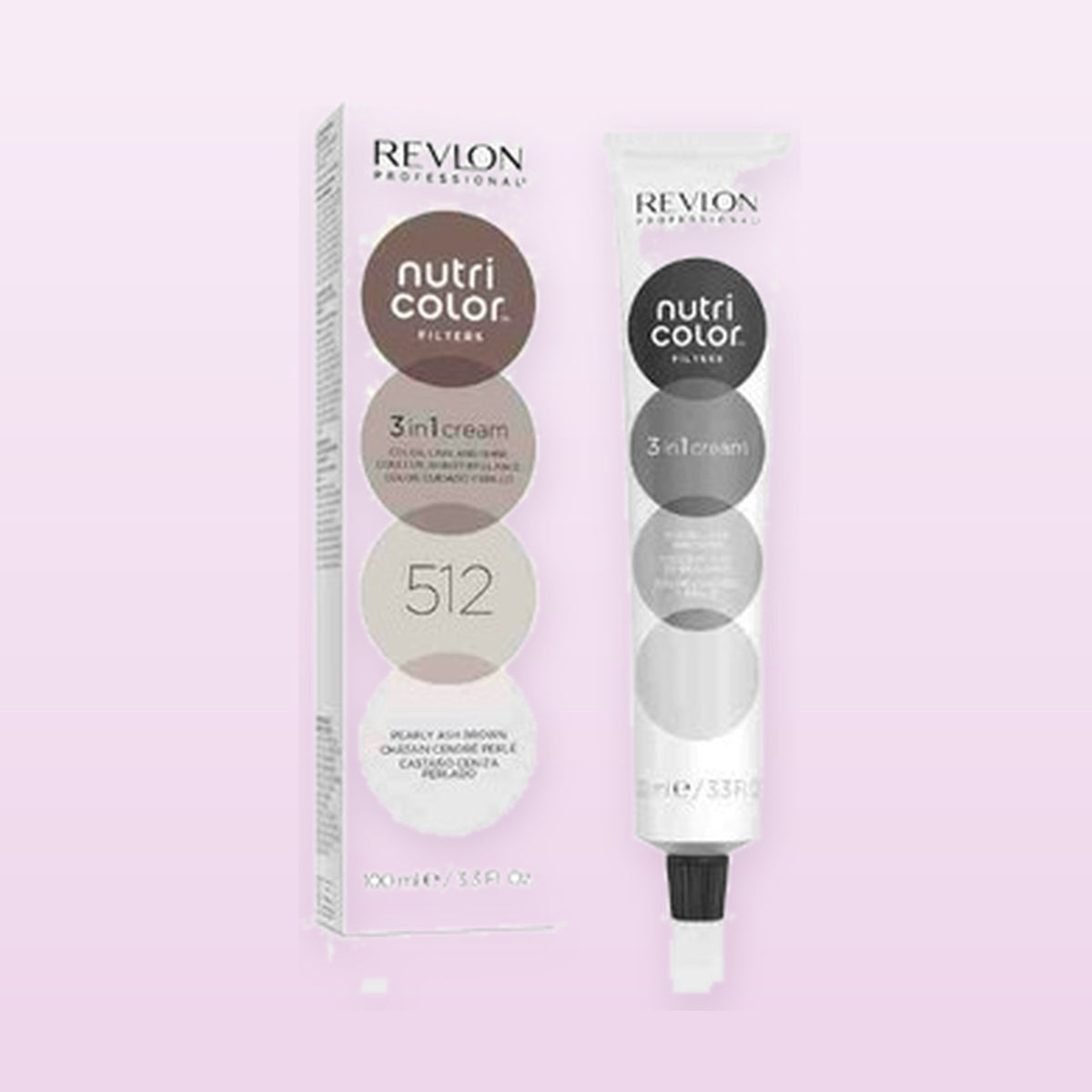 Revlon Nutri Color Filters 512 Pearly Ash Brown 100ml