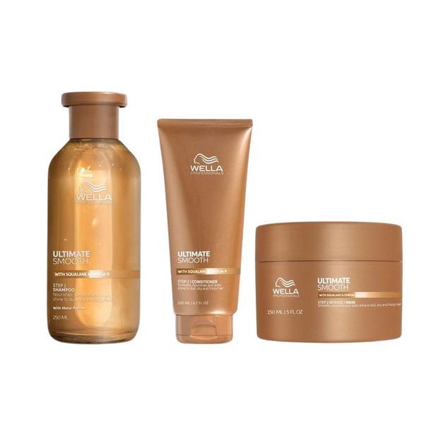 Wella Professionals Ultimate Smooth hair care set, 3 pieces