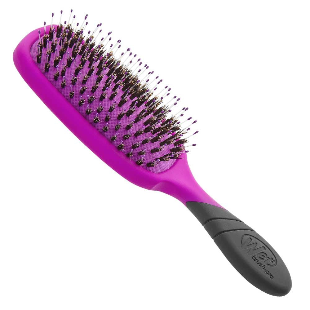 The Wet Brush Professional Pro Shine Enhancer Purple hair brush