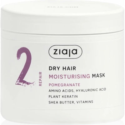 Ziaja Plant Essentials Pomegranate Moisturising Hair Mask 350ml